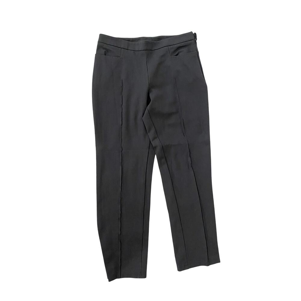 QL2 Made In Italy Gray Skinny Cropped Ankle Dress Pants Womens Size IT 44 US 8